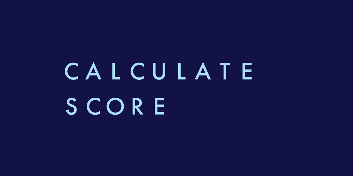 calculate score
