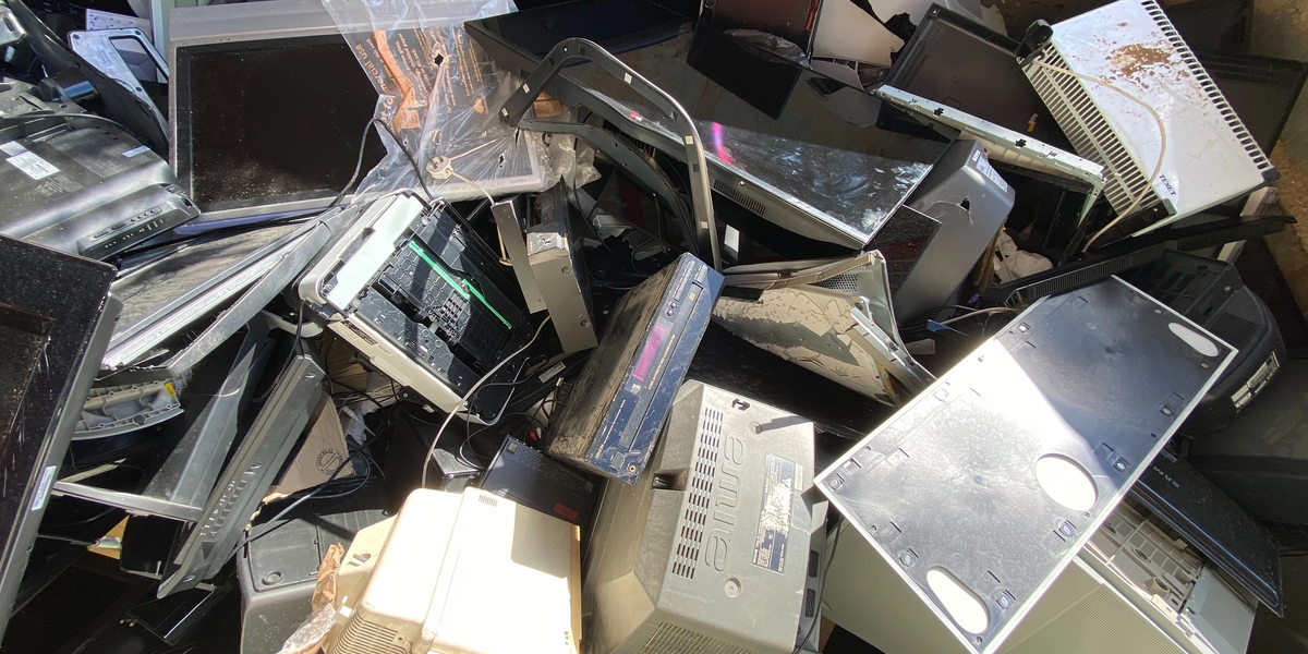IT Assets now redundant in a skip